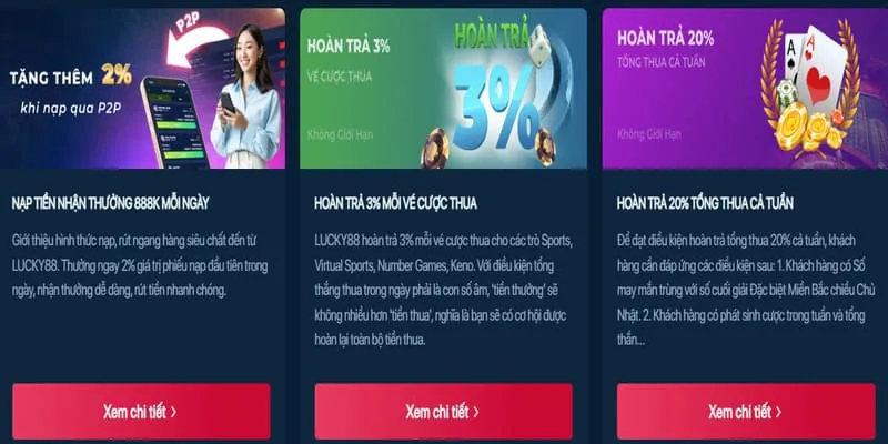 Ưu đãi chào mừng người chơi mới